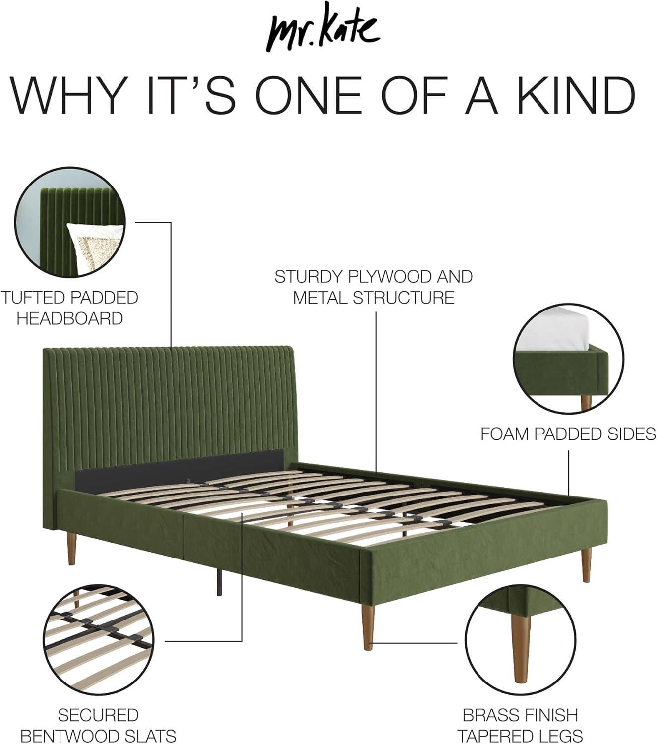 Daphne Upholstered Platform Bed