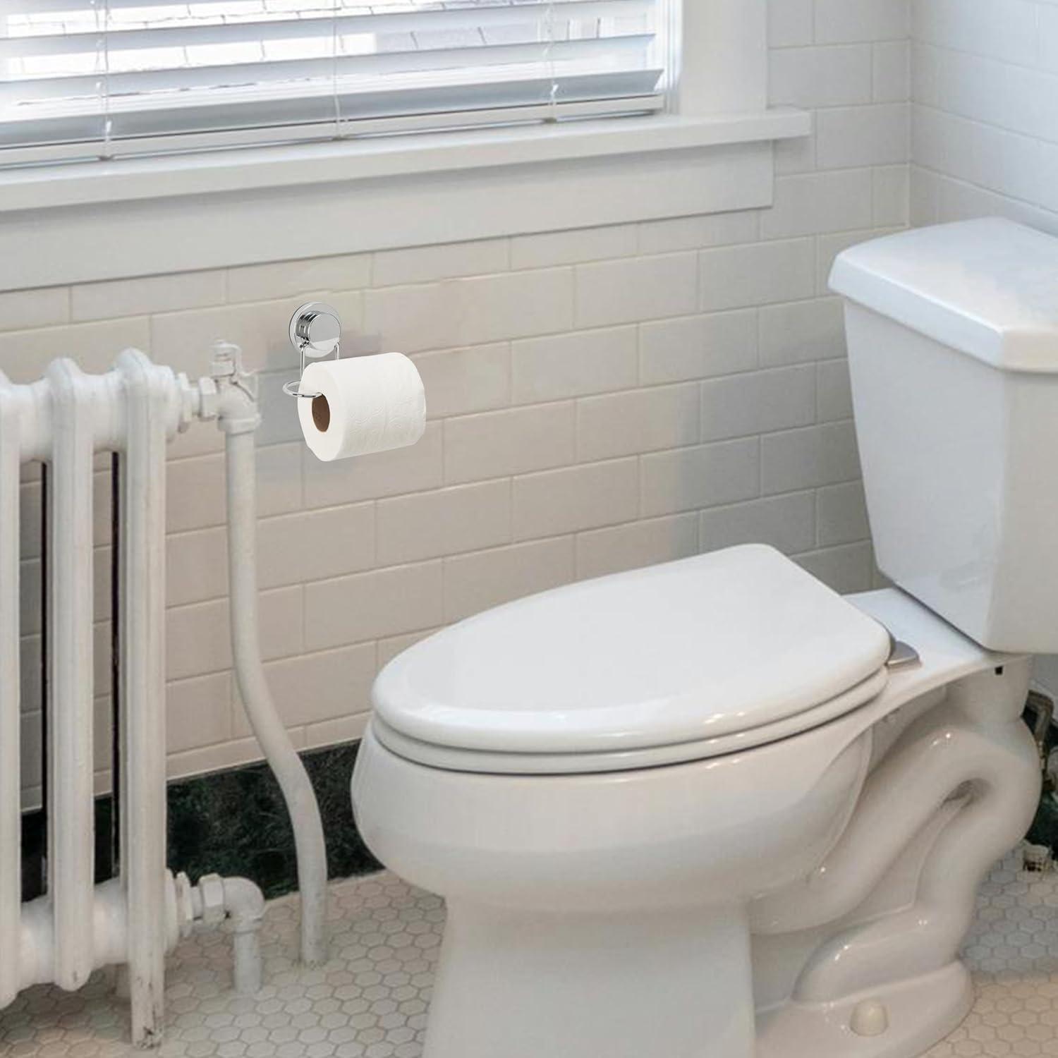 Bath Bliss Wall Mounted Toilet Paper Holder 10084-CHR