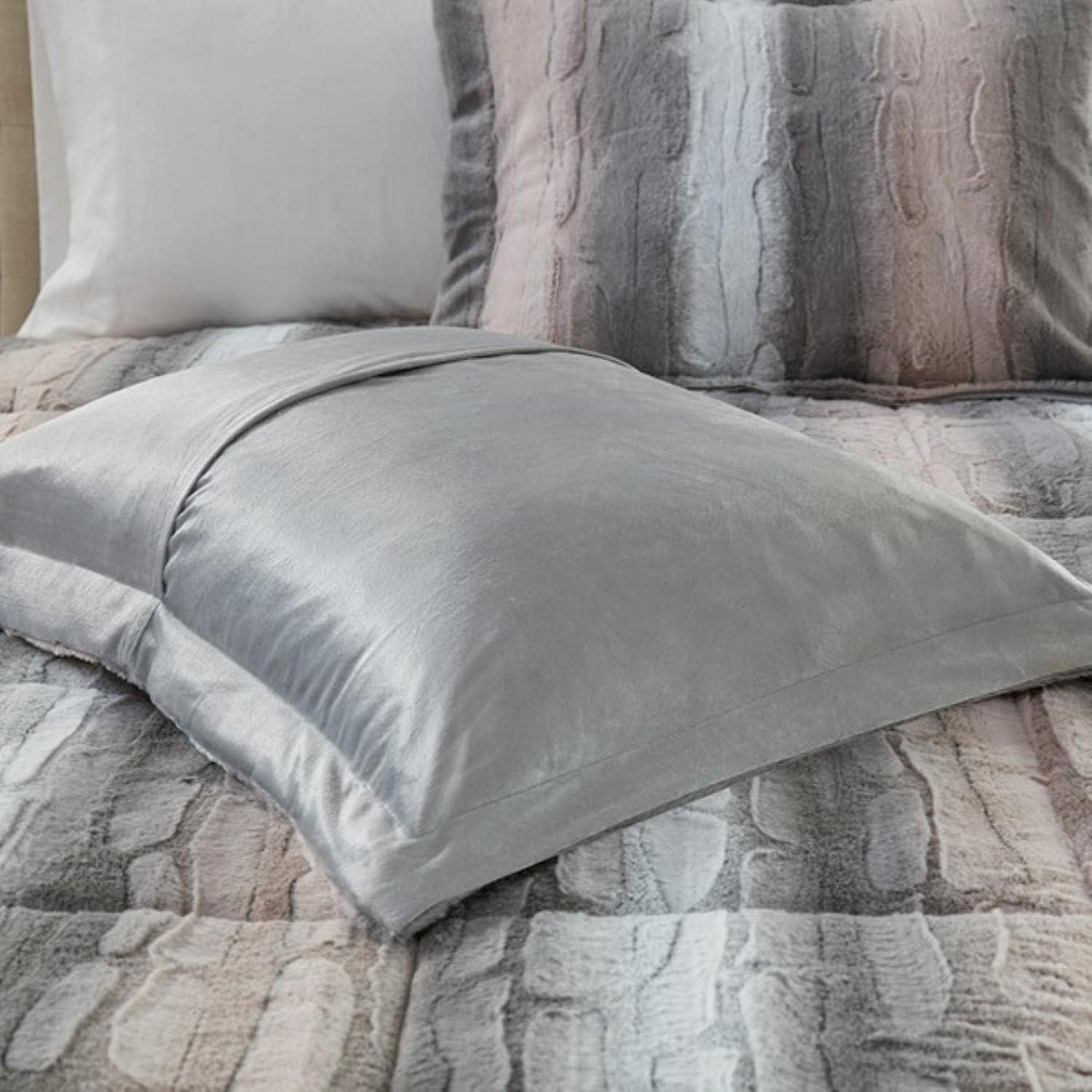 Zuri Faux Fur Comforter Set