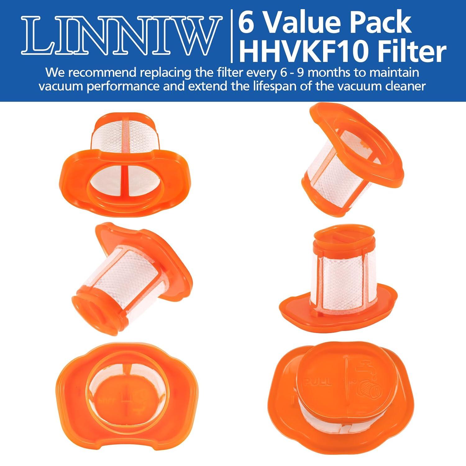 MAE Filter Accessories Compatible with BLACK And DECKER Handheld Vacuum Cleaner Fit for Models HHVK HHVK320J HHVK320J10 HHVK320JZ01 HHVK515J HHVK515JP HHVK515JP07 HHVK515J00FF HHVK415B01