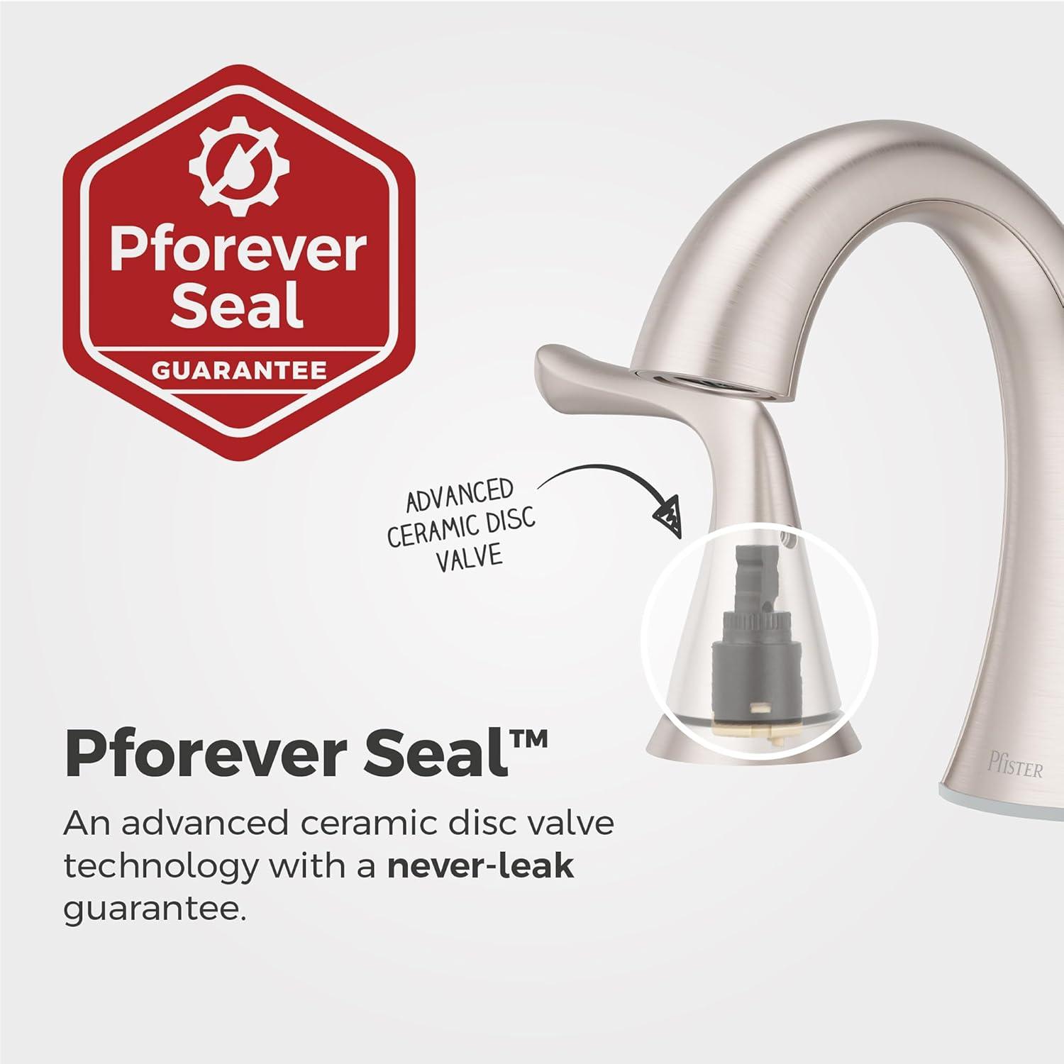 Pfister LF-049-MALGS Willa Widespread Bathroom Faucet with Drain Assembly