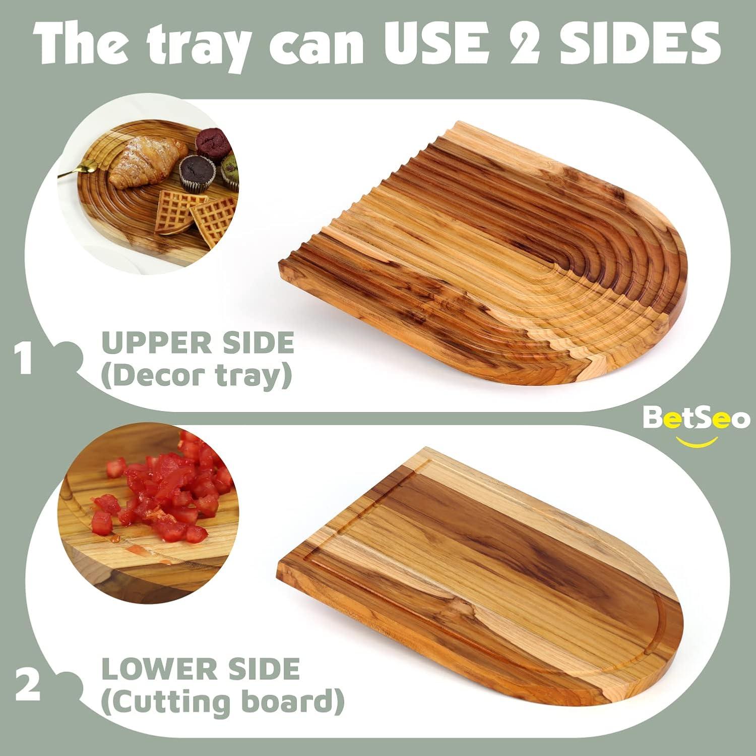 32x23.5inches Extra Large Solid Wooden Cutting Board and Stovetop Cover, 2 in 1 Stove Top Cover Chopping Board with Detachable Legs and Juice Groove, Sink Cover Board for Restaurant Kitchen Countertop