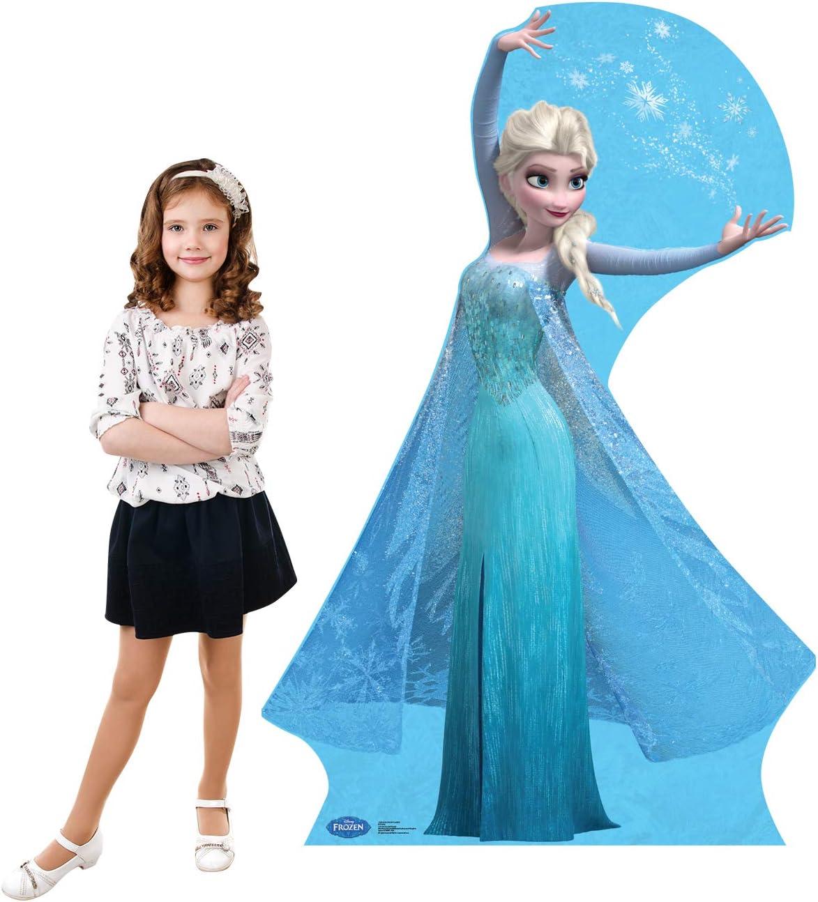 Elsa Snow Flakes (Disney's Frozen) Cardboard Stand-Up, 6ft