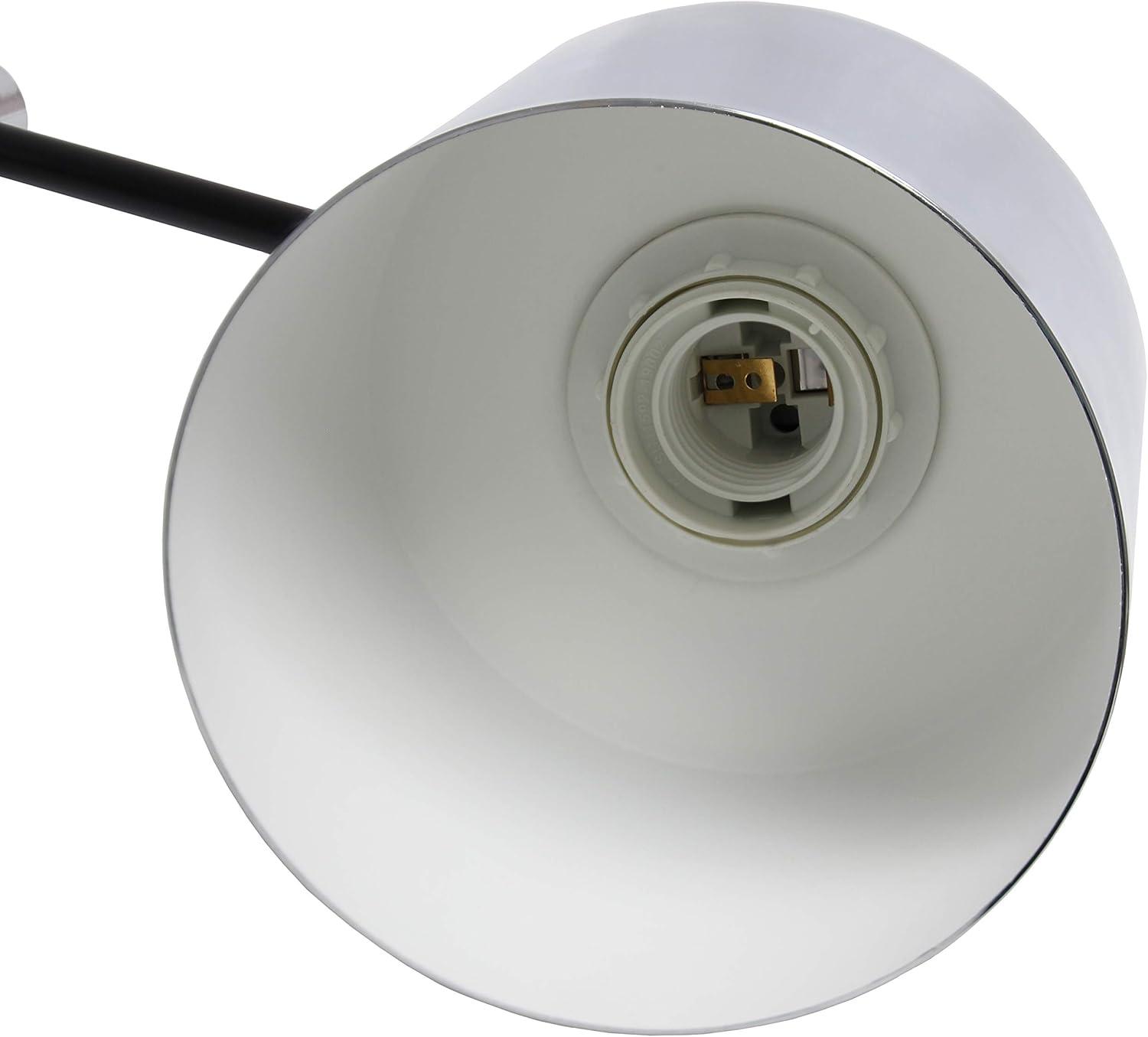 Latitude Run® 21" Chrome Desk Lamp | Wayfair