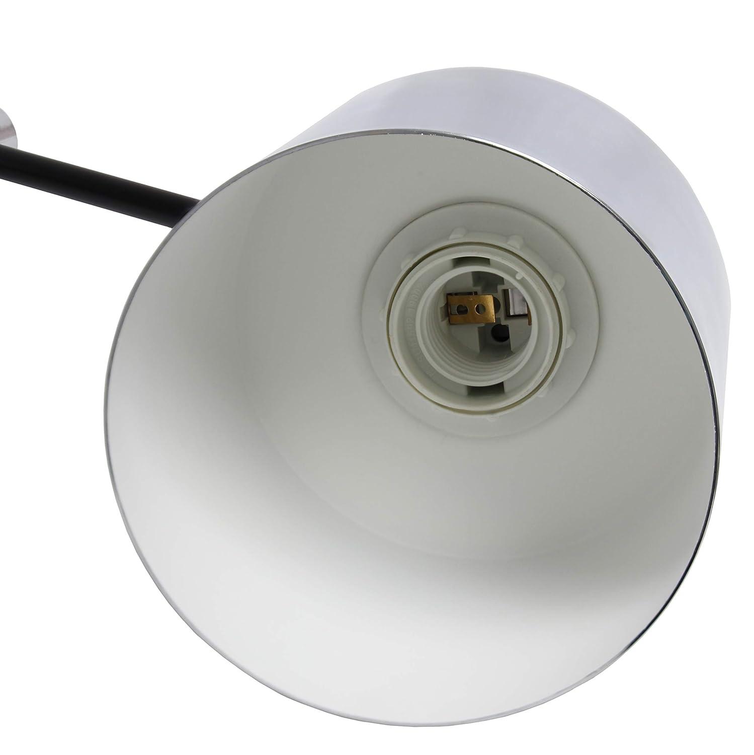 Latitude Run® 21" Chrome Desk Lamp | Wayfair