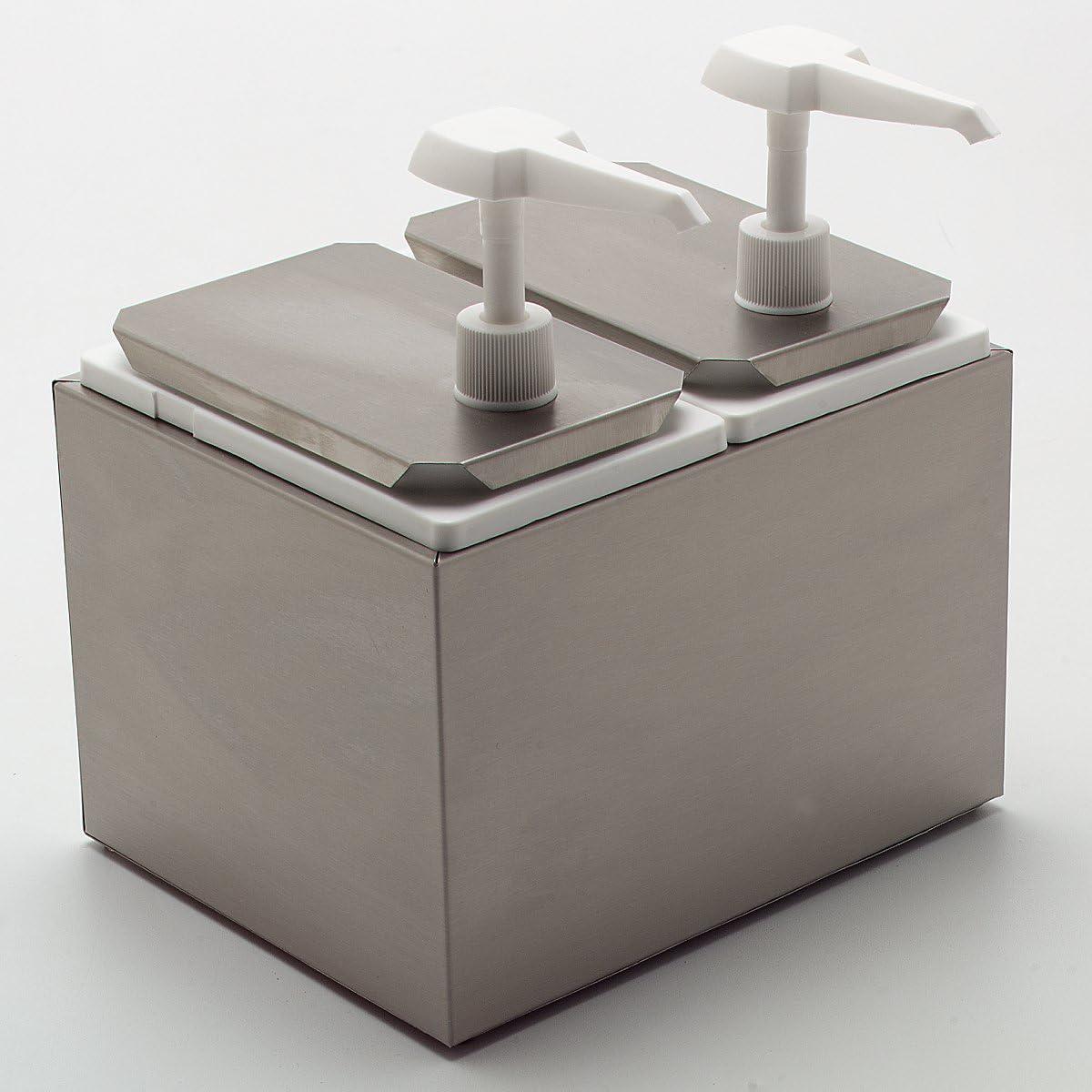 Carlisle Food Service Products Carlisle Food Service Products Stainless Steel Condiment Dispenser & Holder Buffet Accessory