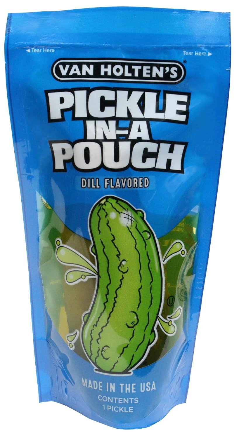Van Holten's Pickles - Jumbo Dill Pickle-In-A-Pouch - 12 Pack
