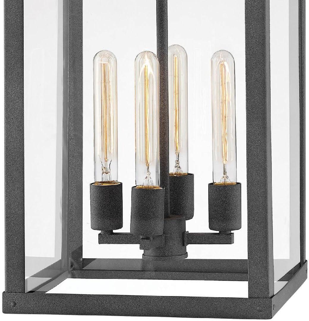 Porter 4 -Bulb 31.3" H Outdoor Hanging lantern By Lisa McDennon