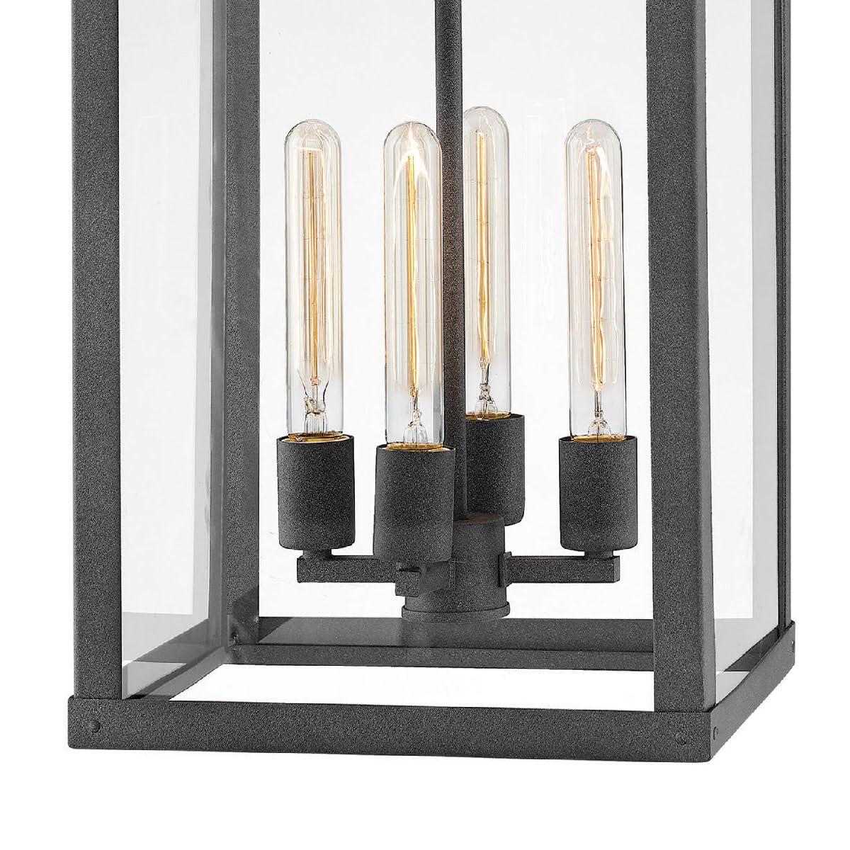Porter 4 -Bulb 31.3" H Outdoor Hanging lantern By Lisa McDennon