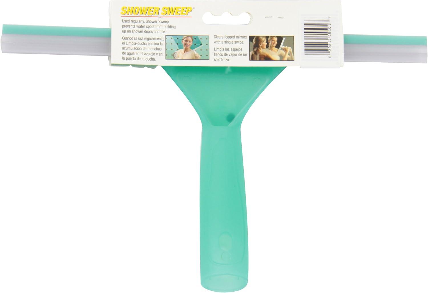 Ettore Squeegee Shower Sqeegee, .. 11 inches, Aqua