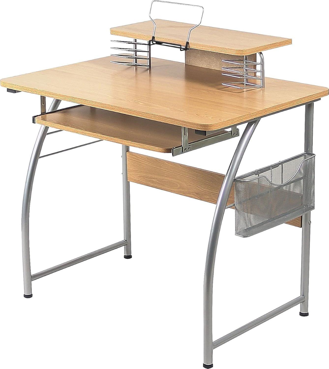 Metal Base Computer Desk