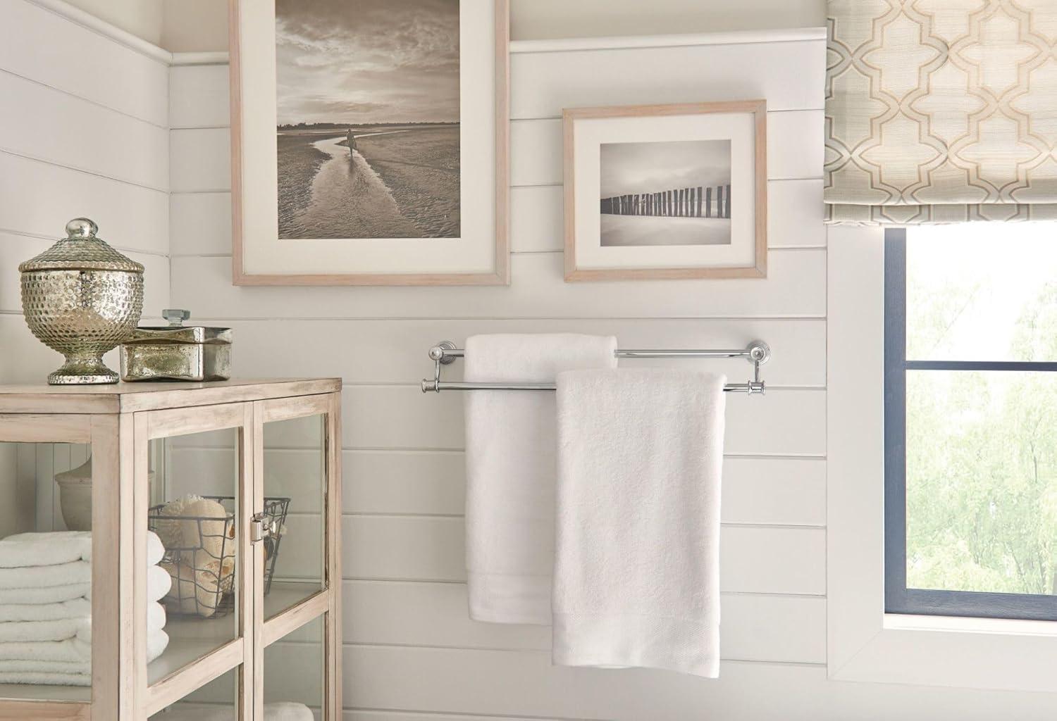 Belfield Bathroom Double 24 Wall Mounted Towel Bar