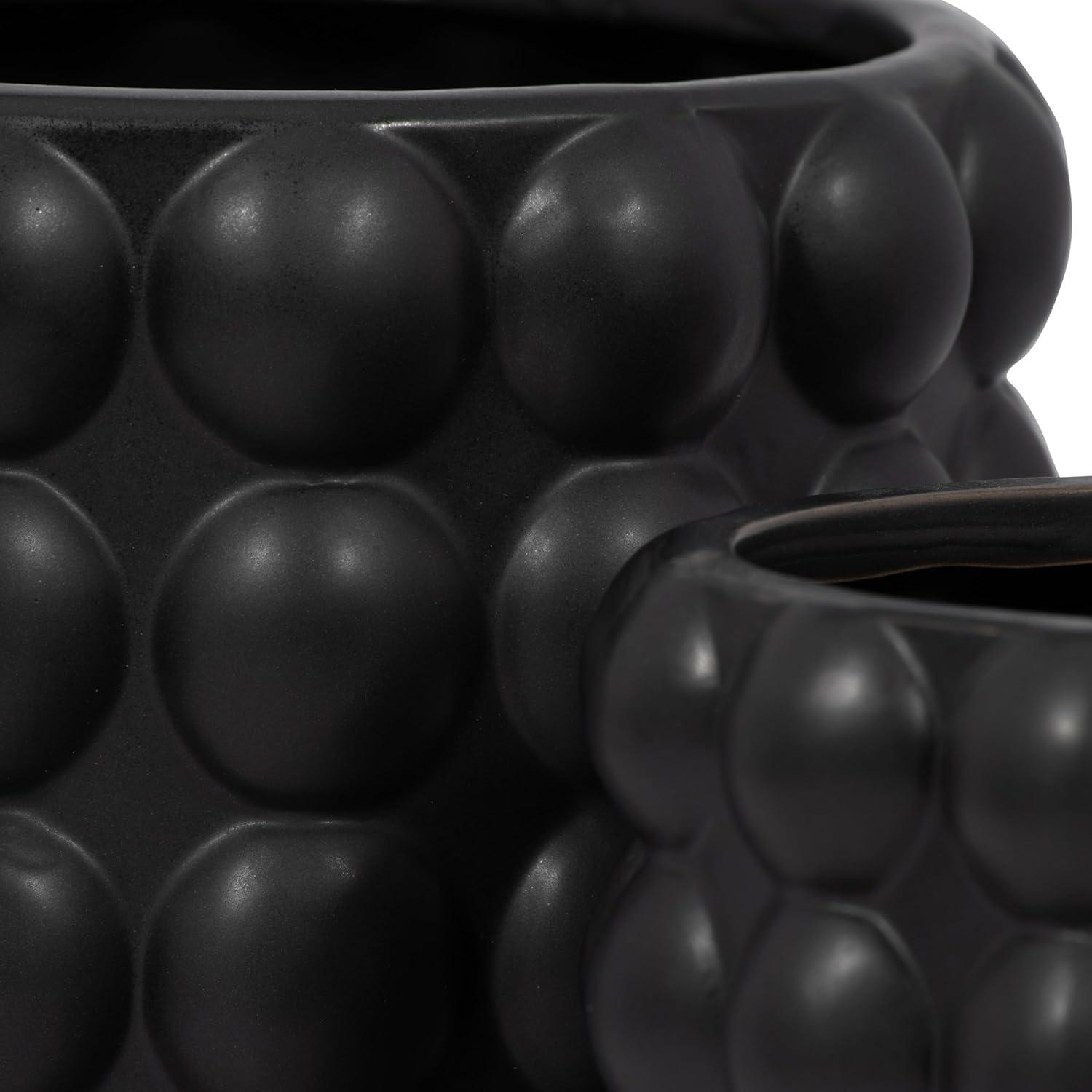 Joss & Main Ceramic Footed Planter Set of 2 Indoor and Outdoor & Reviews | Joss & Main