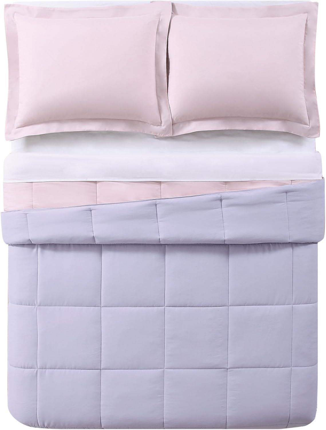 Everyday Baffle Box Stitch Comforter Set