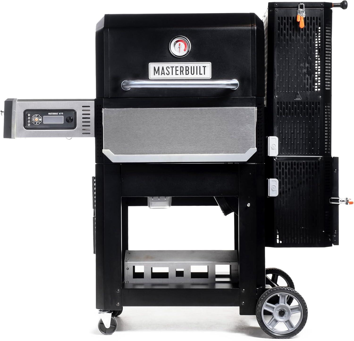Masterbuilt Gravity Series 800 Digital Barrel Charcoal Grill with Smoker