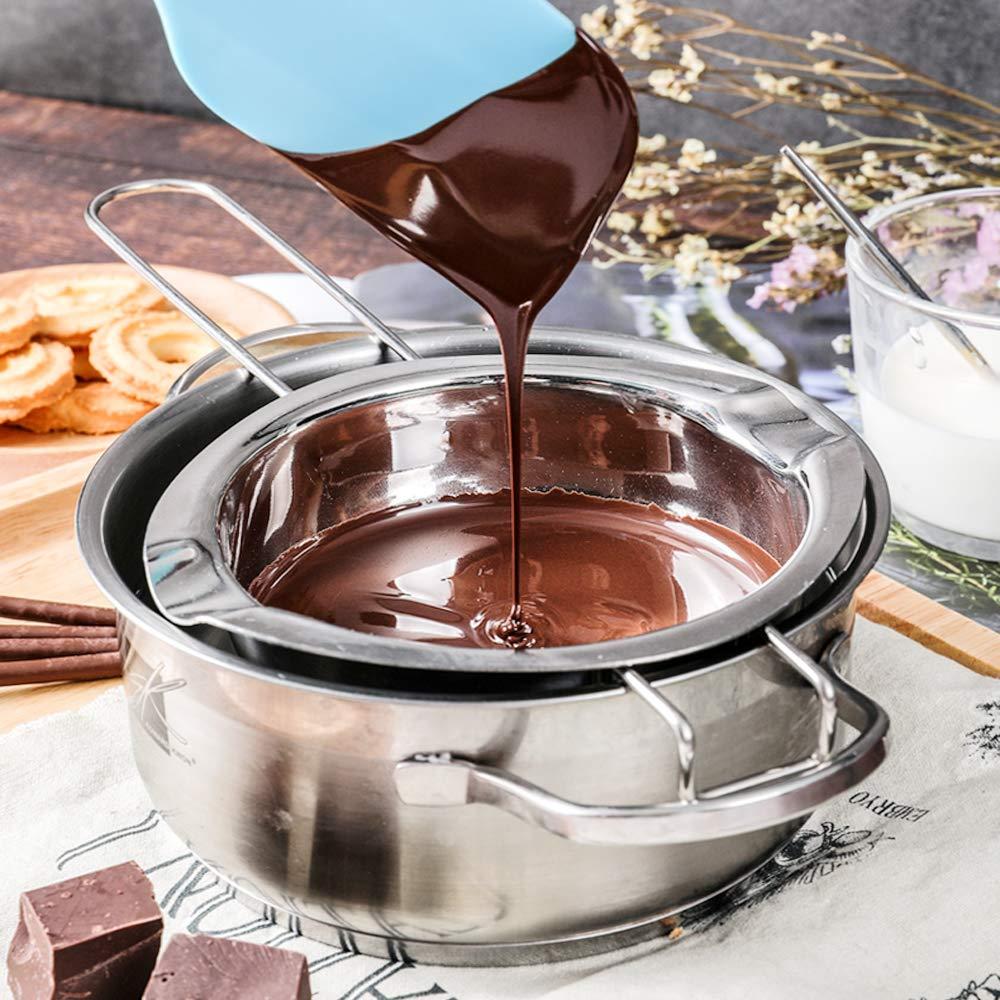 iPstyle Double Boiler Pot Chocolate Melting Pot - 400ml  Stainless Steel