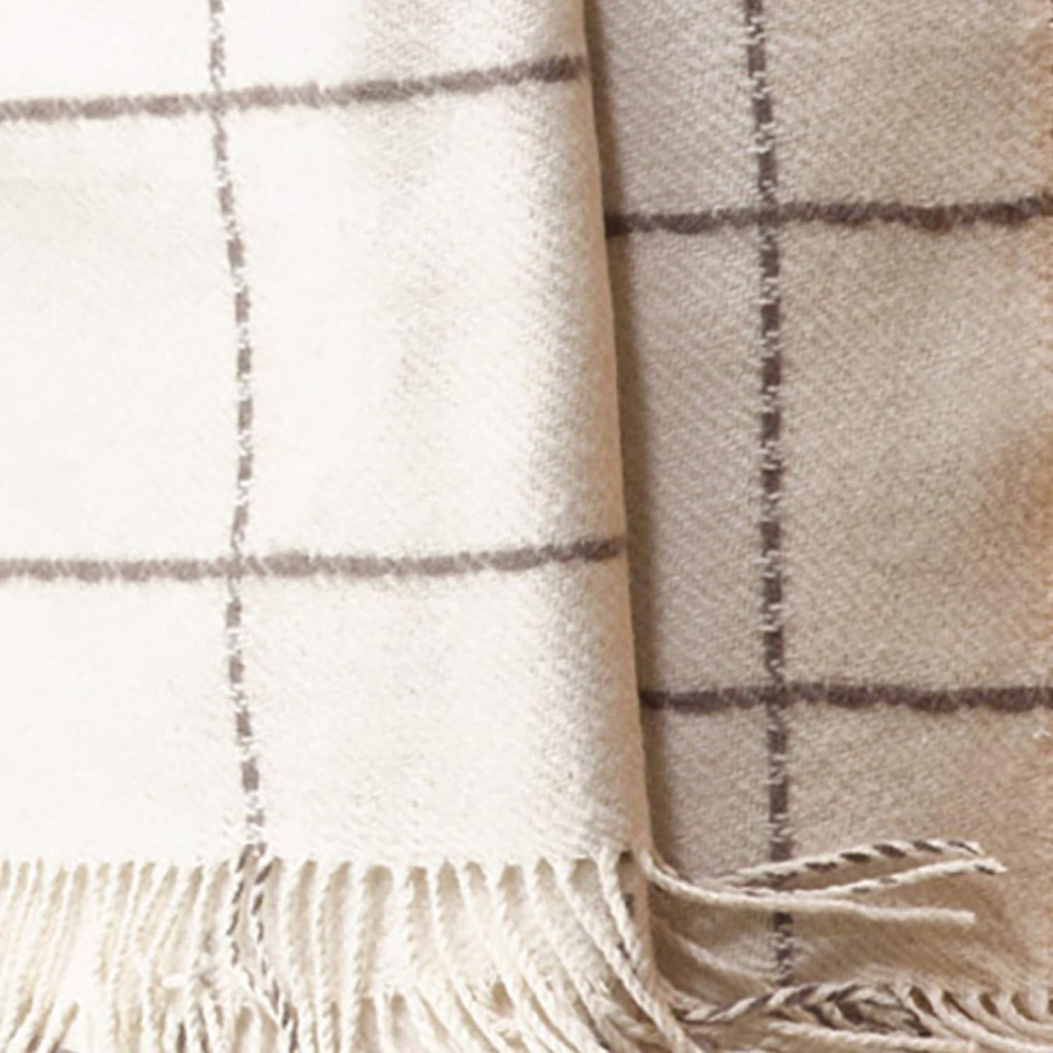 Saro Sevan Collection Hand Woven Throw Blanket