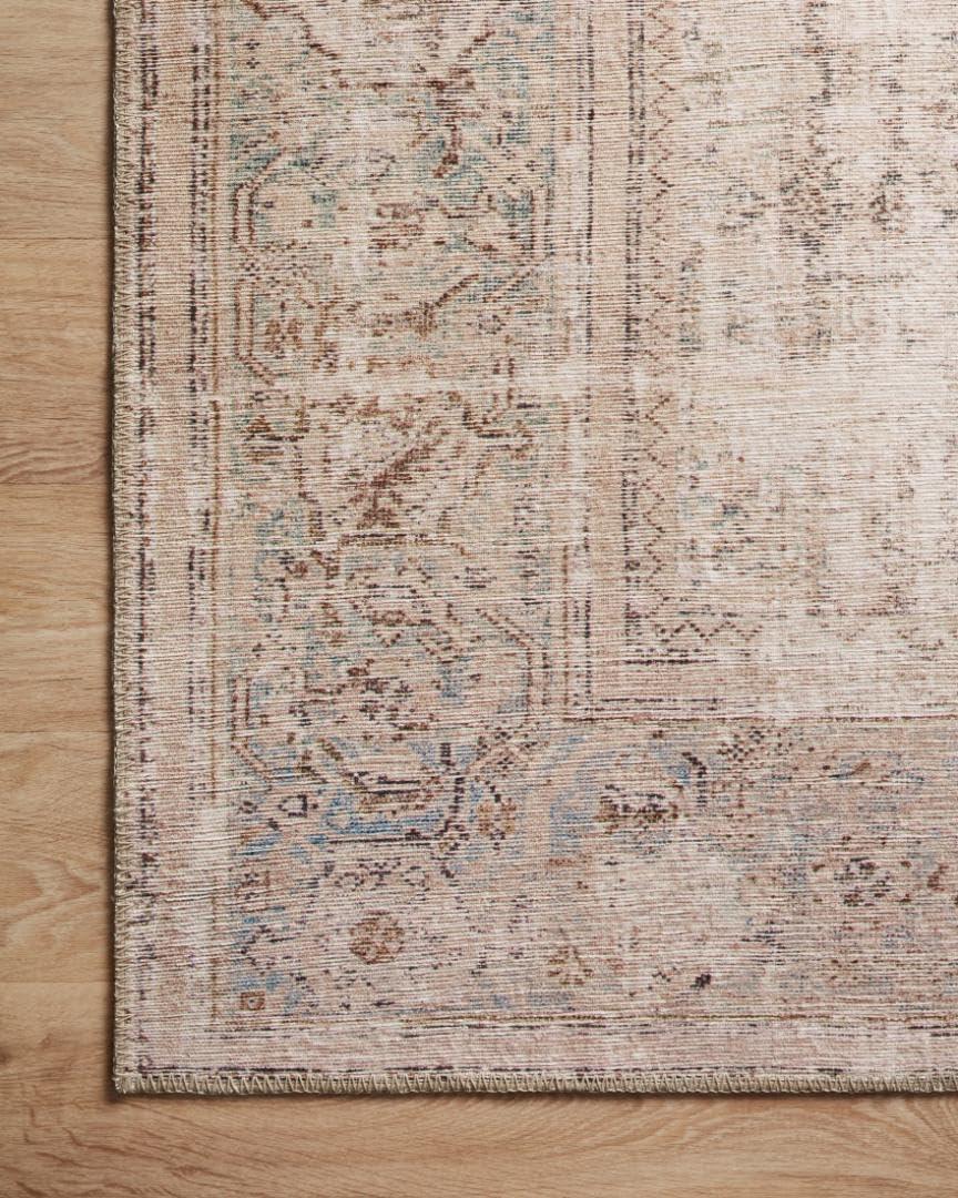 Georgie Oriental Ocean/Sand Area Rug