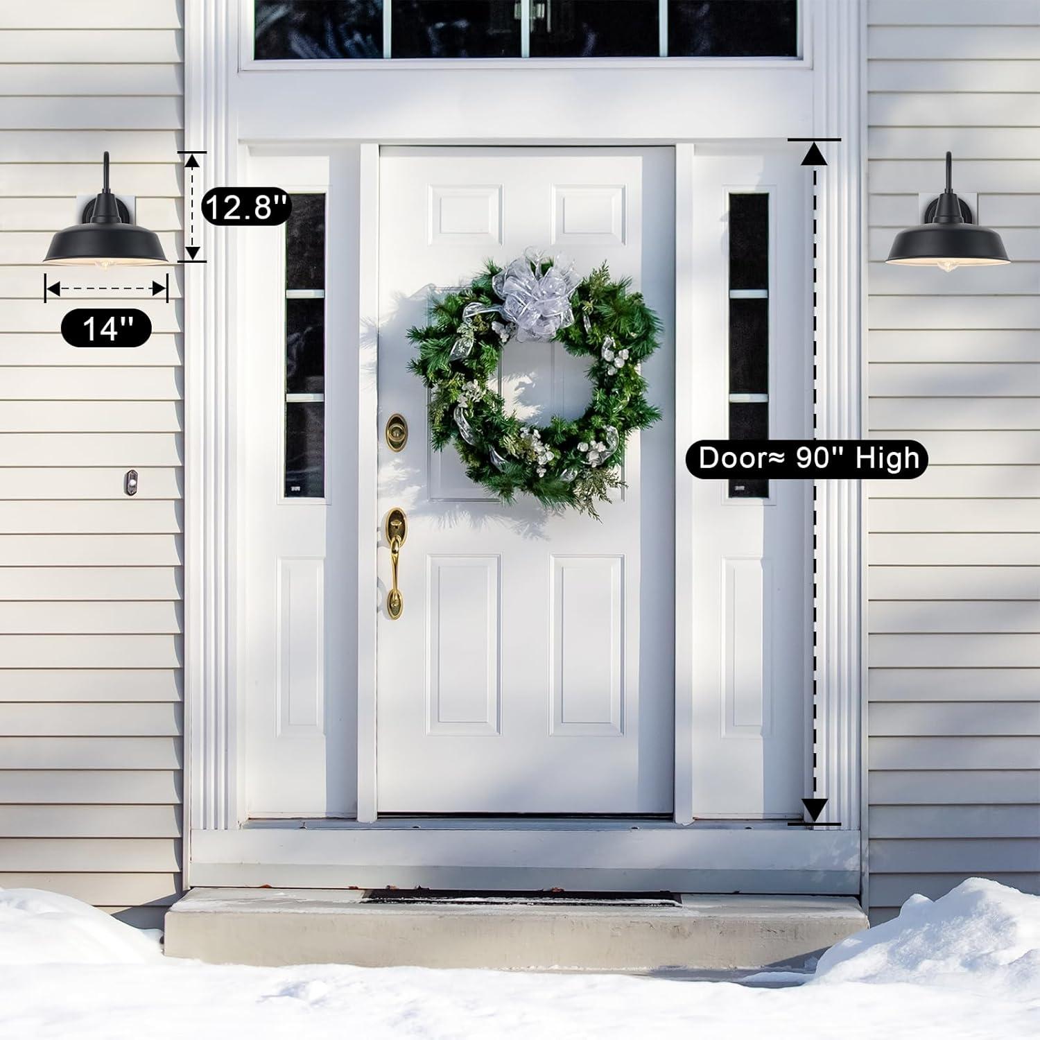 Blakeston Single Light Bell Outdoor Aluminum Wall Light
