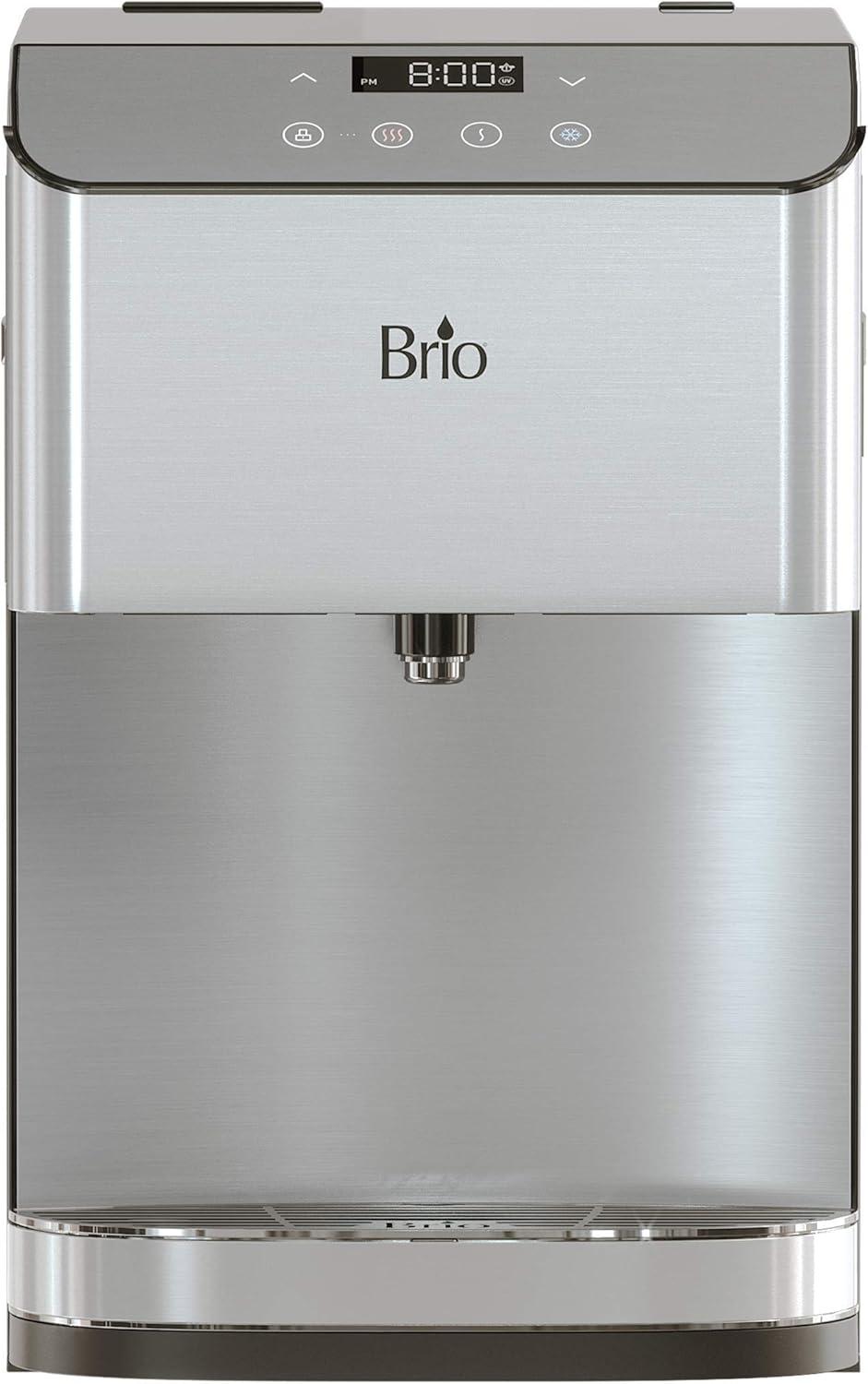 Brio Stainless Steel Countertop Bottleless Electric Filtered Water Dispenser