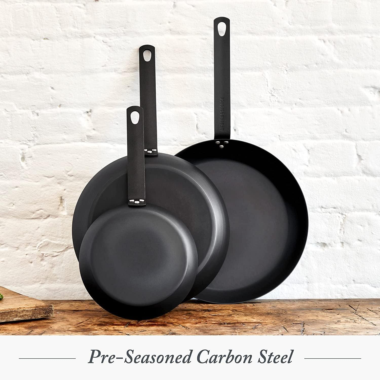 Merten & Storck Pre-Seasoned Carbon Steel