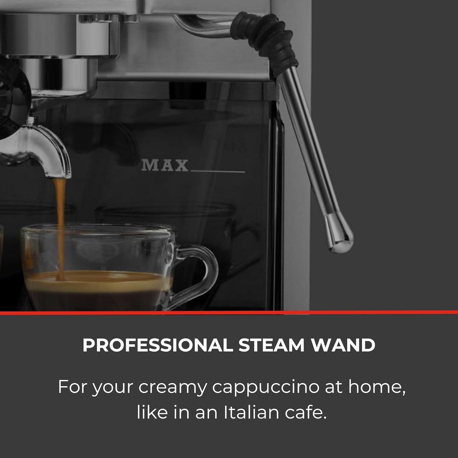 Gaggia Classic Pro Industrial Grey Semi-Automatic Espresso Machine