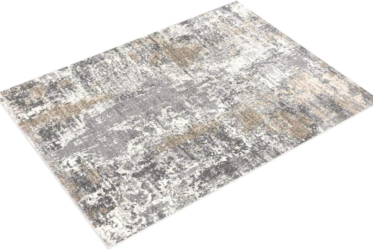 Seren Abstract Gray Area Rug