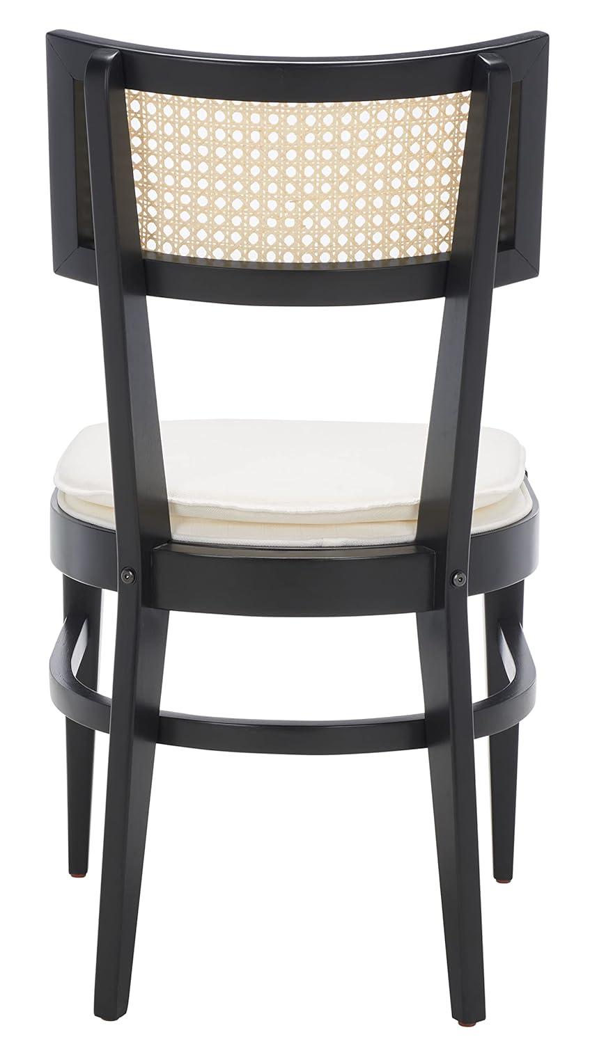 Galway Cane Dining Chair - DCH1007 - Black/Natural - Safavieh