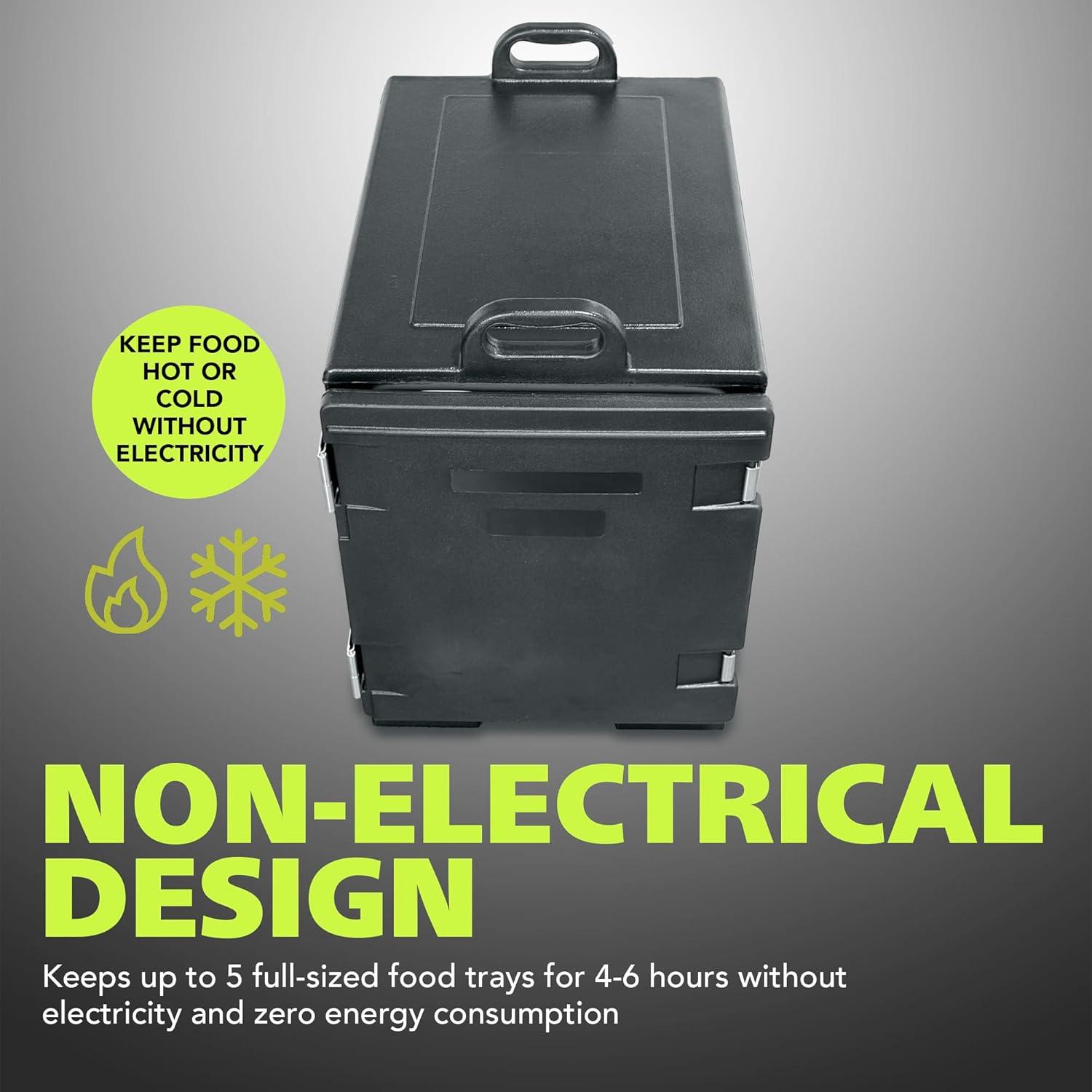 Pearington 81 Quart Polyurethane End-Loading Insulated Food Carrier