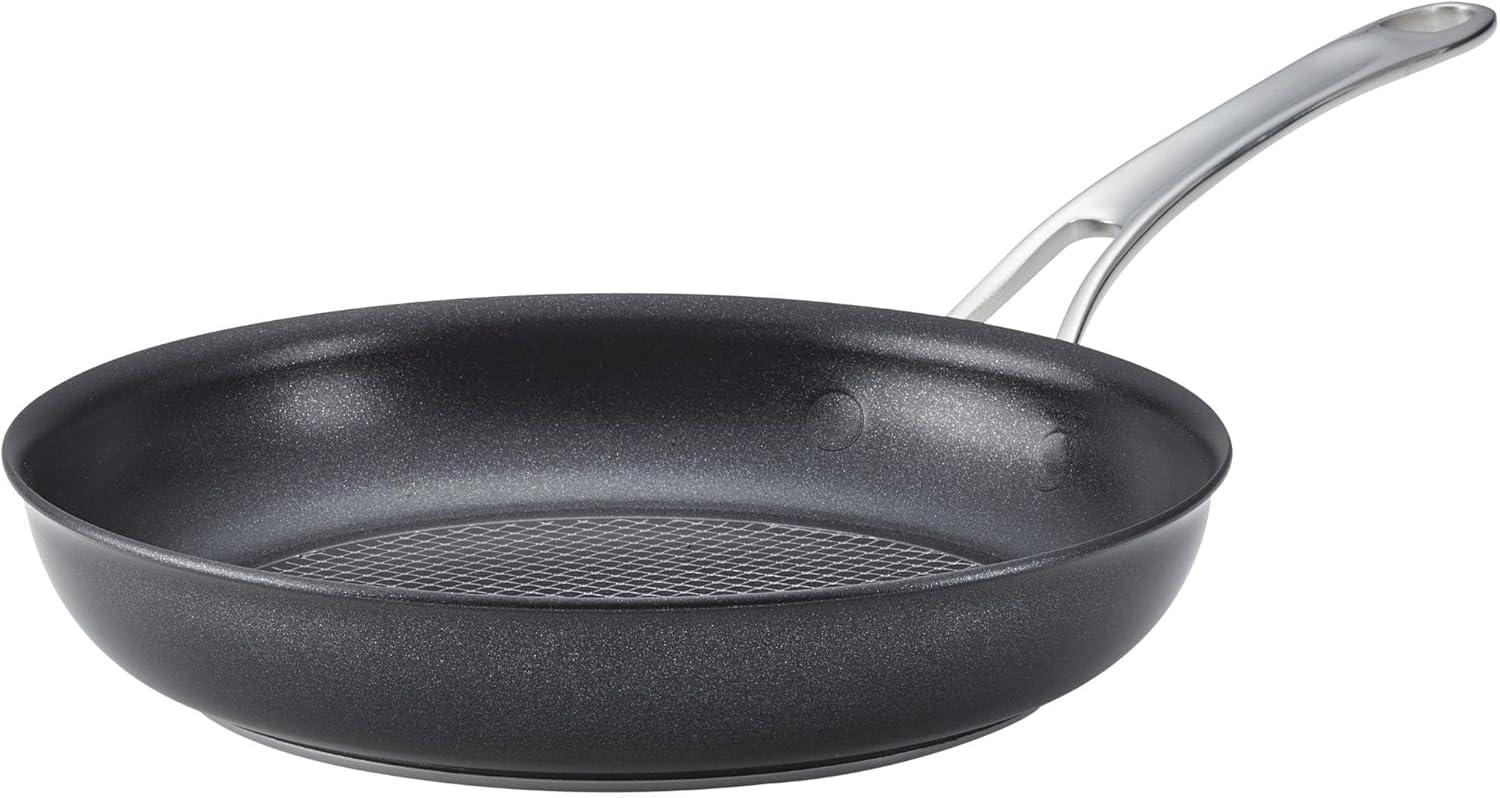 10" Black Stainless Steel Nonstick Induction Fry Pan