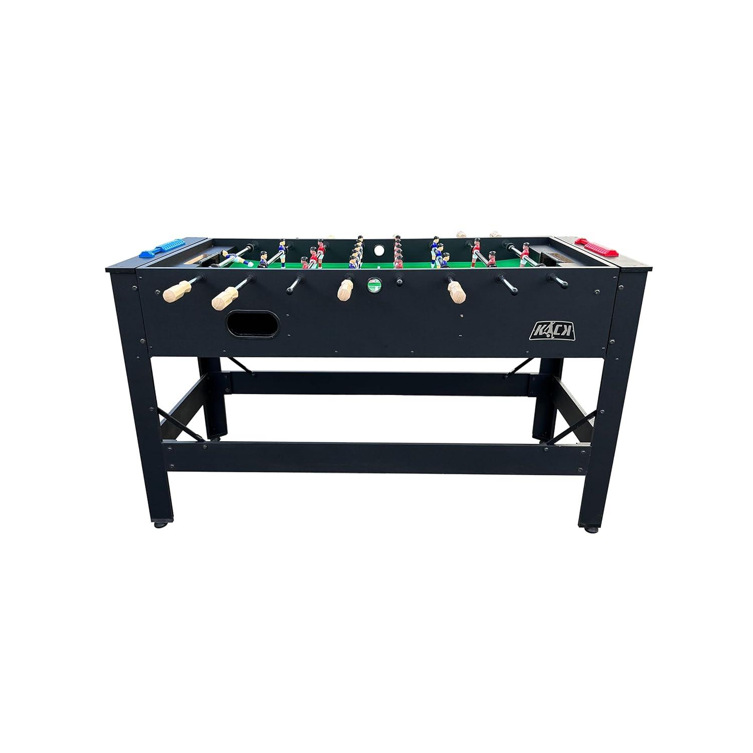 KICK Foosball Tables KICK Twain 48" 2-in-1 Swivel Multi Game Table - Billiards & Foosball-Home & Game Room Entertainment