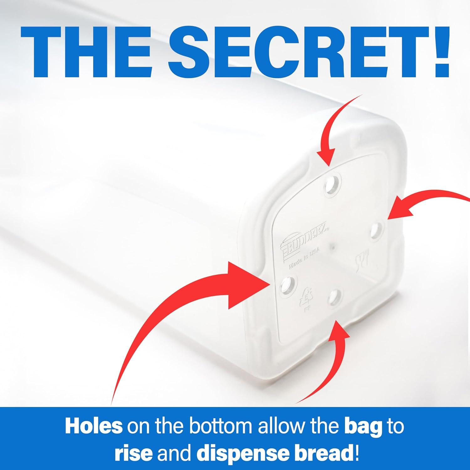 Buddeez Buddeez Original Bread Buddy Storage/Dispenser Bread Box