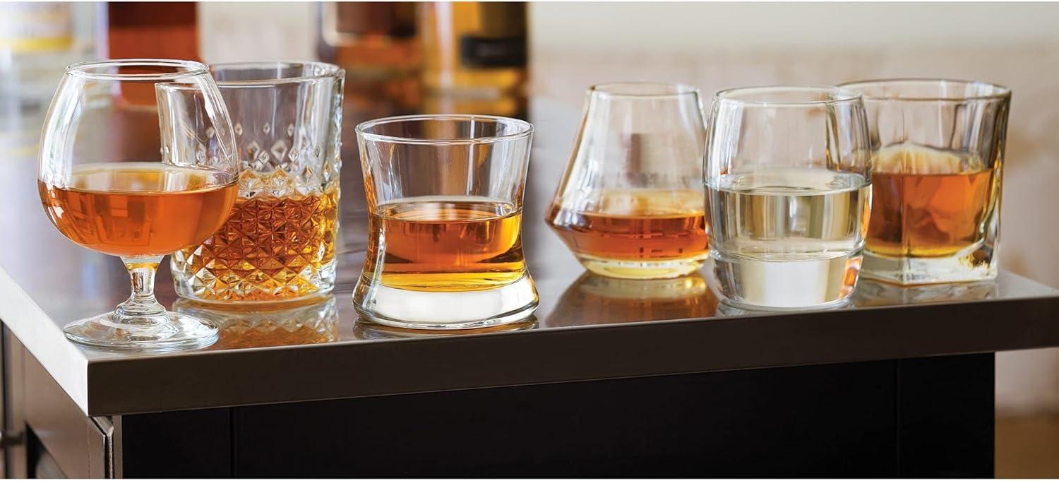 Libbey Craft Spirits Assorted Drinkware Glasses, Set of 6