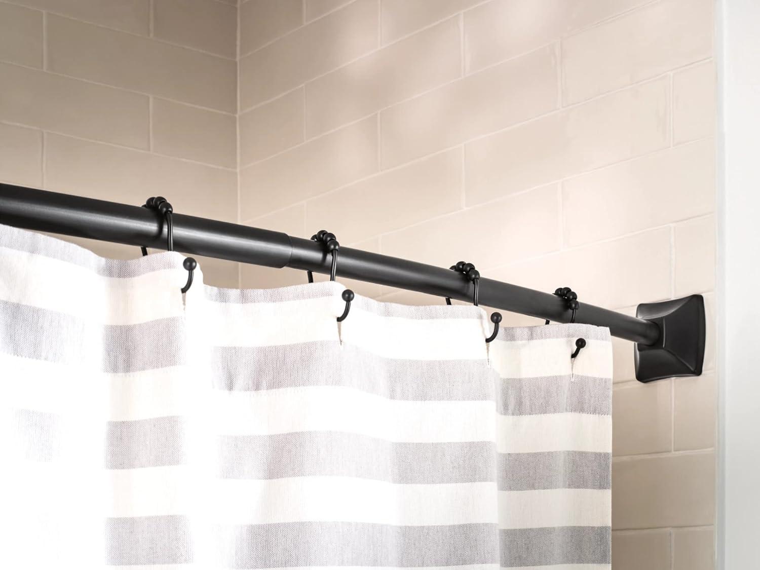 TRIVA Curved Fixed Shower Curtain Rod