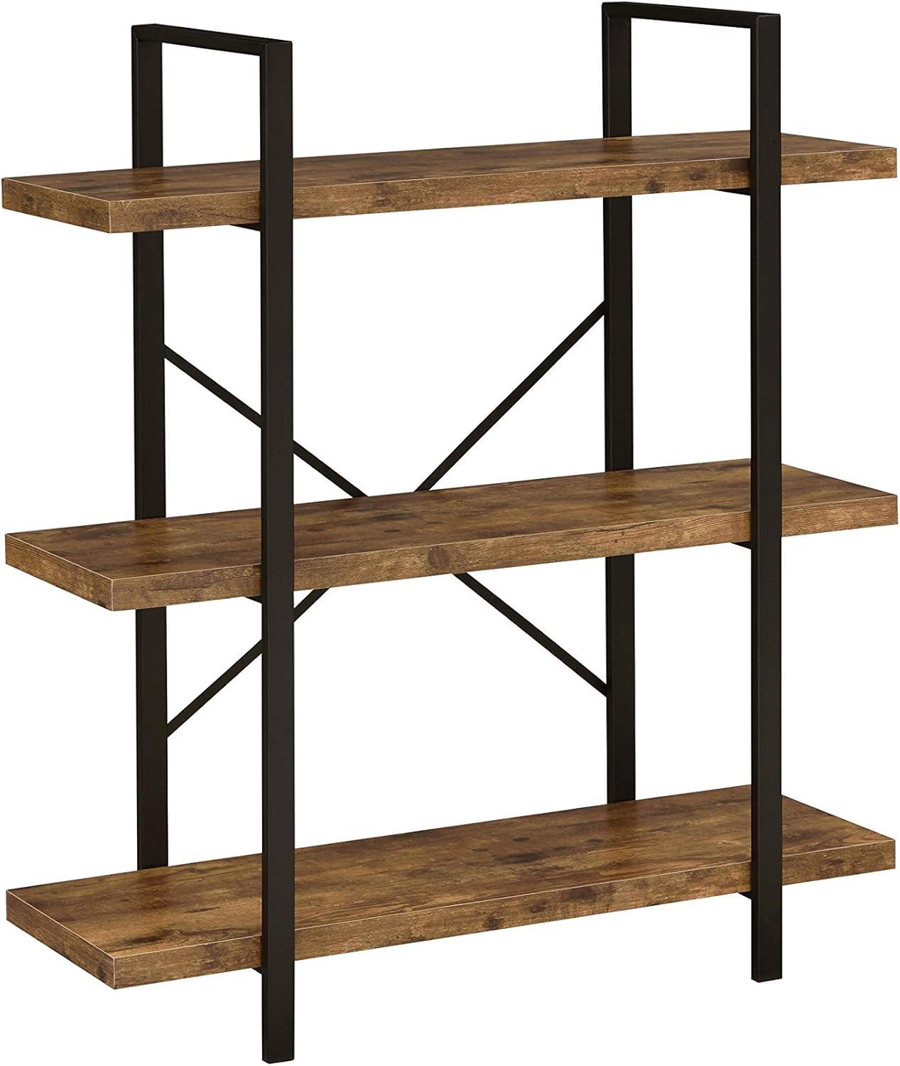 40" Cole 3 Shelf Bookcase with Frame - Coaster