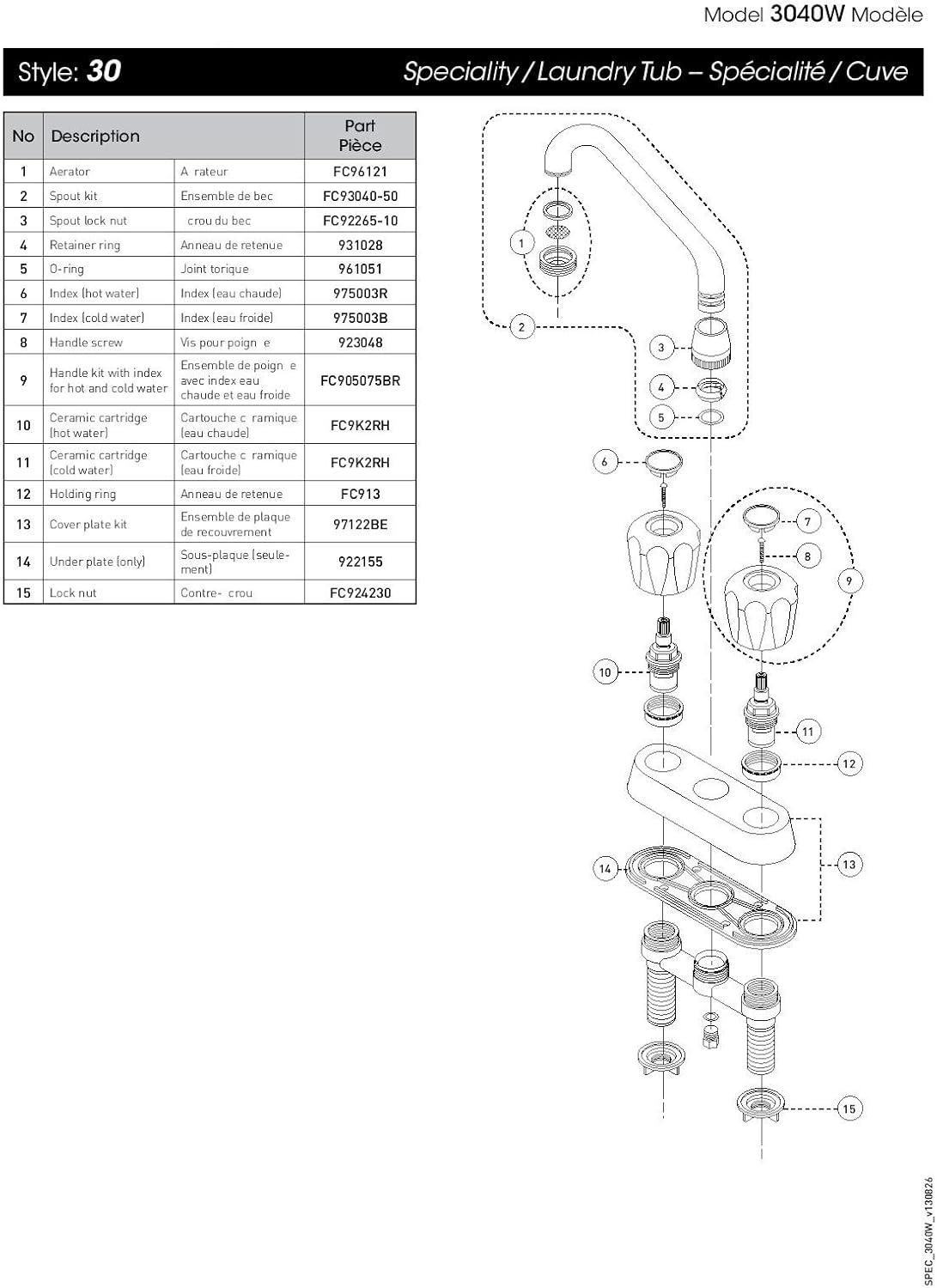 Bélanger Centerset Laundry Faucet