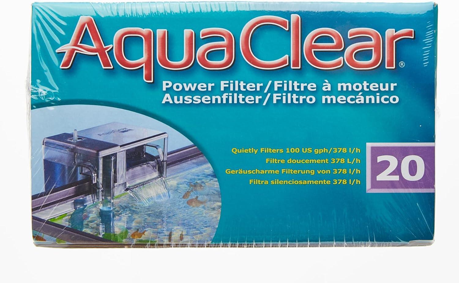 AquaClear Fish Tank Filter - 5 to 20 Gallon - 110v