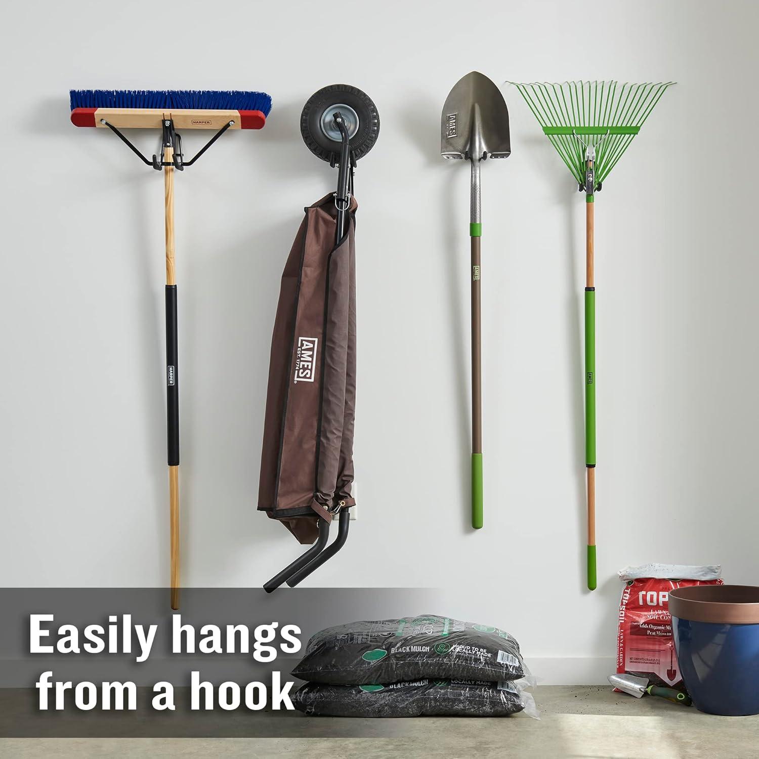 5 cu. ft. Foldable Garden Cart Wheelbarrow - Ames