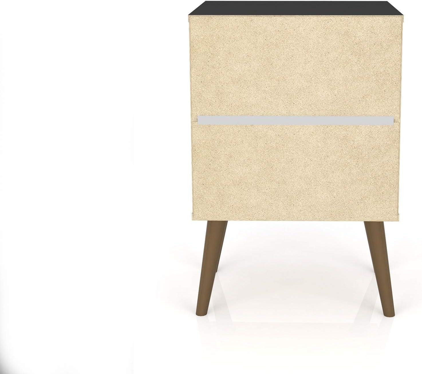 Liberty 2.0 Mid Century Modern Nightstand - Manhattan Comfort