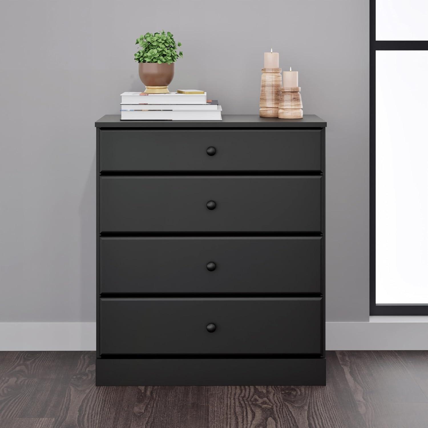 Mcclarrie Simplistic 4 Drawer 30" W Dresser