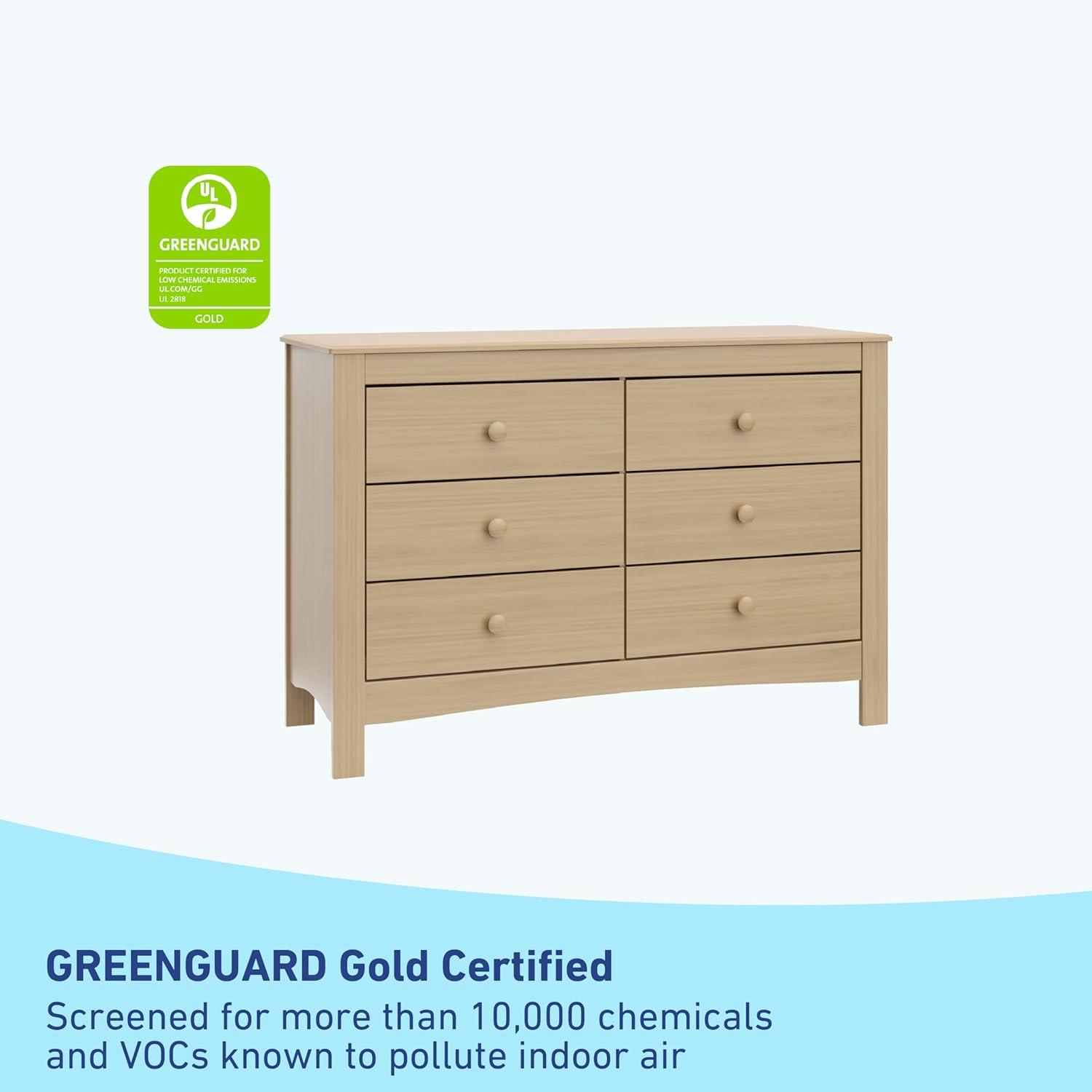 Noah 6 Drawer Double Dresser