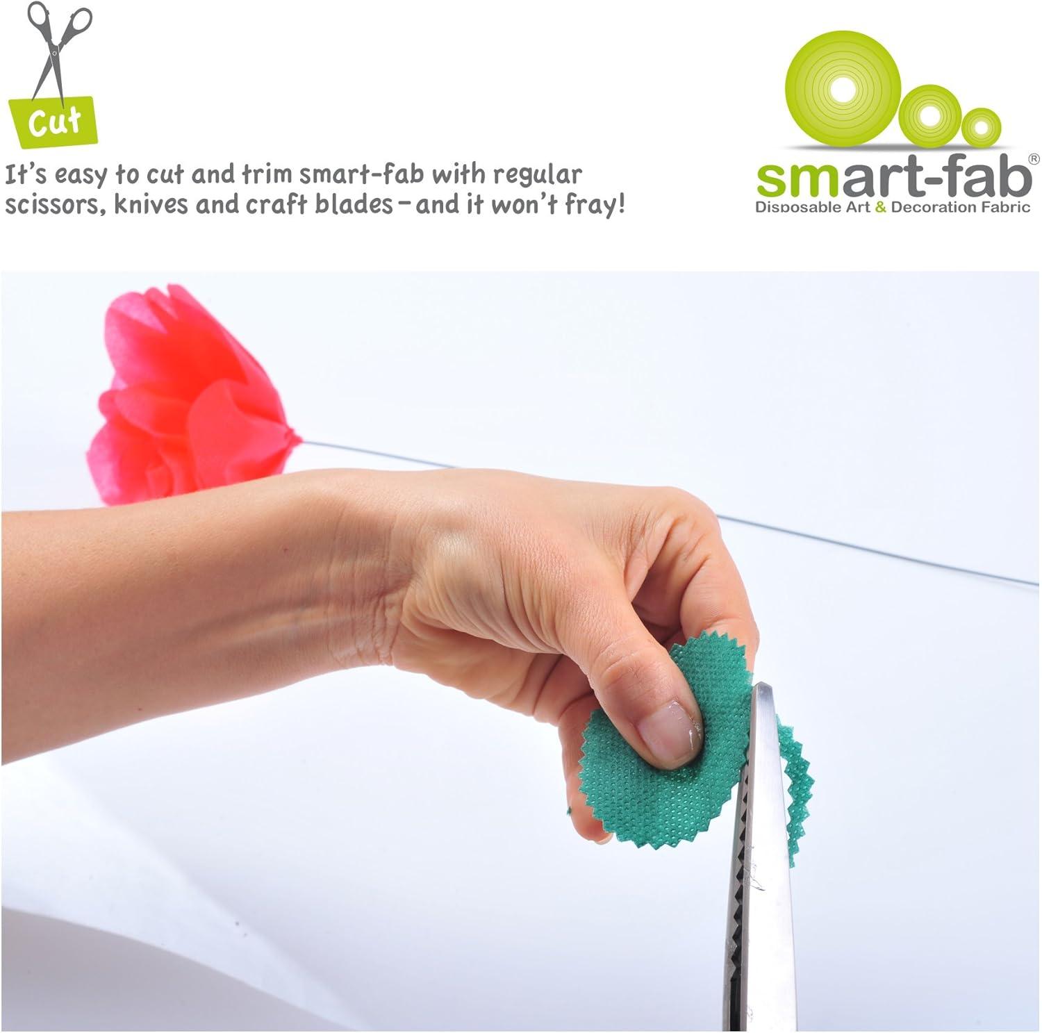 Smart-Fab® Art & Decoration Fabric Roll, 48" x 40', Black