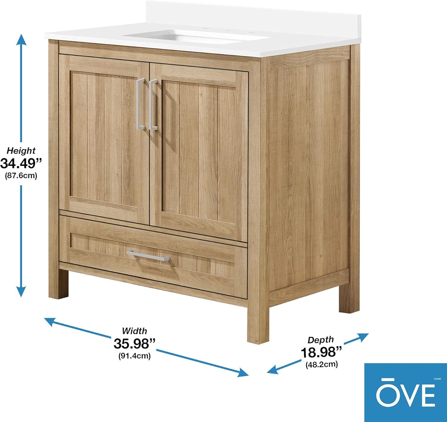 OVE Decors Kansas 36" Single Bathroom Vanity