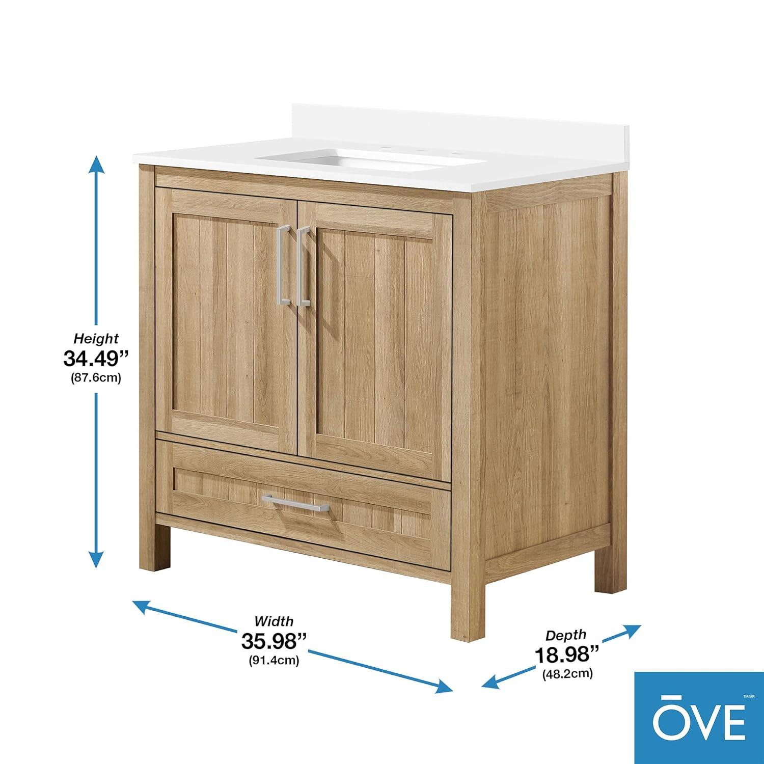 OVE Decors Kansas 36" Single Bathroom Vanity