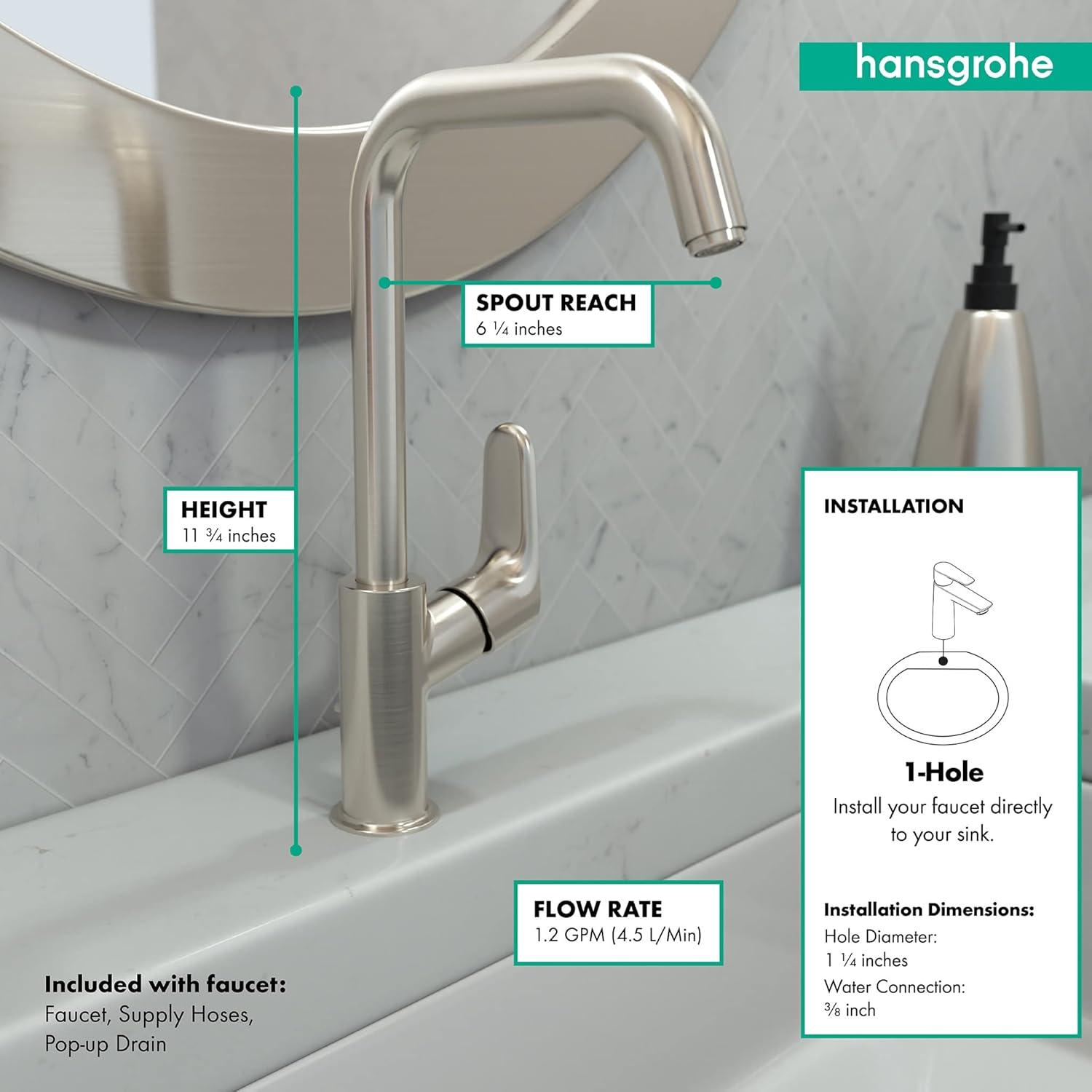 Focus Single Hole Standard Bathroom Faucet