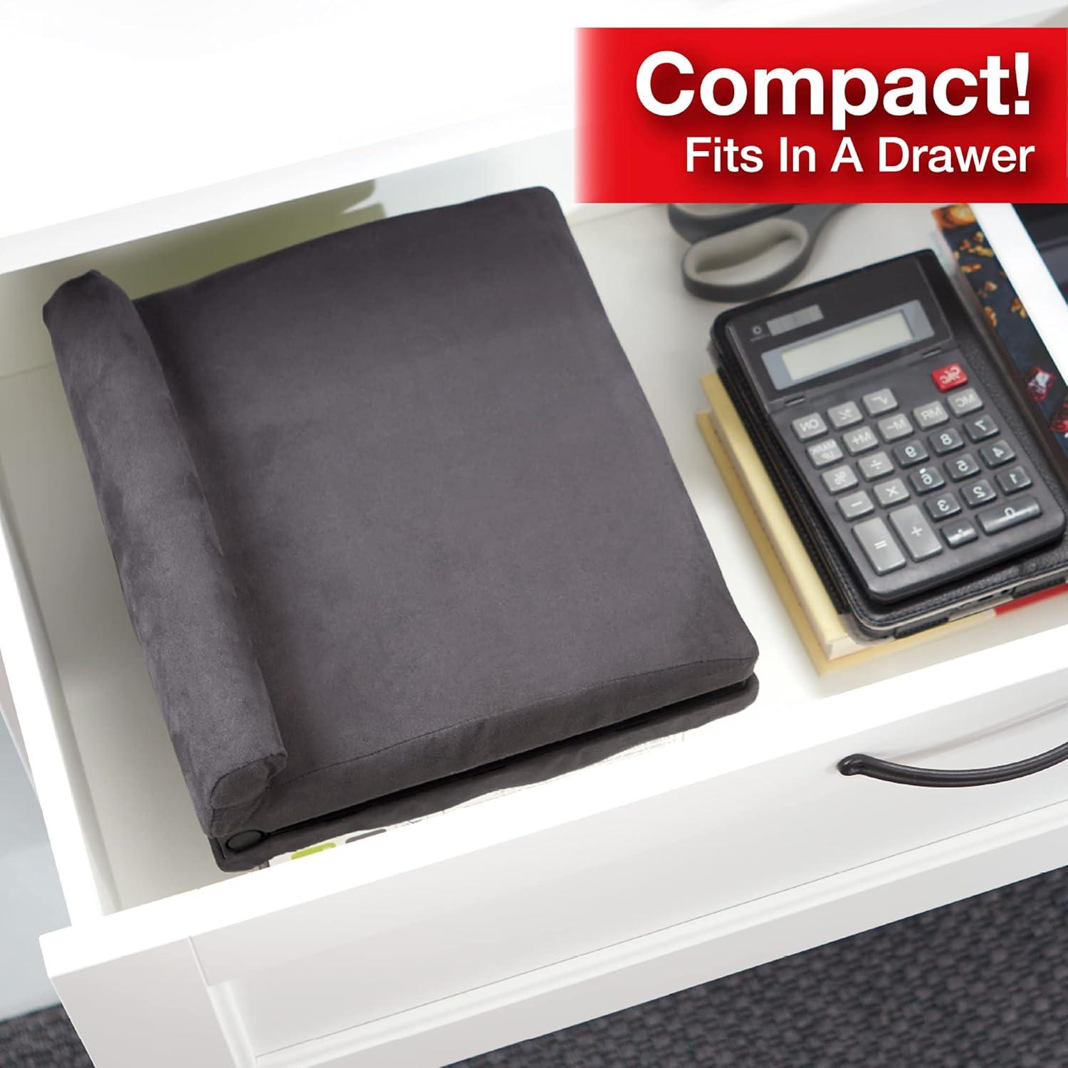 Pillow Pad Fold Away Soft Tablet Stand, For iPads Books & More