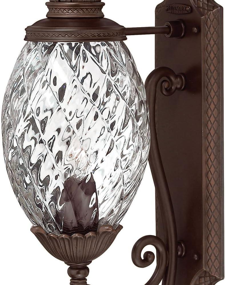 Hinkley Lighting - Plantation - 1 Light Small Outdoor Wall Lantern in