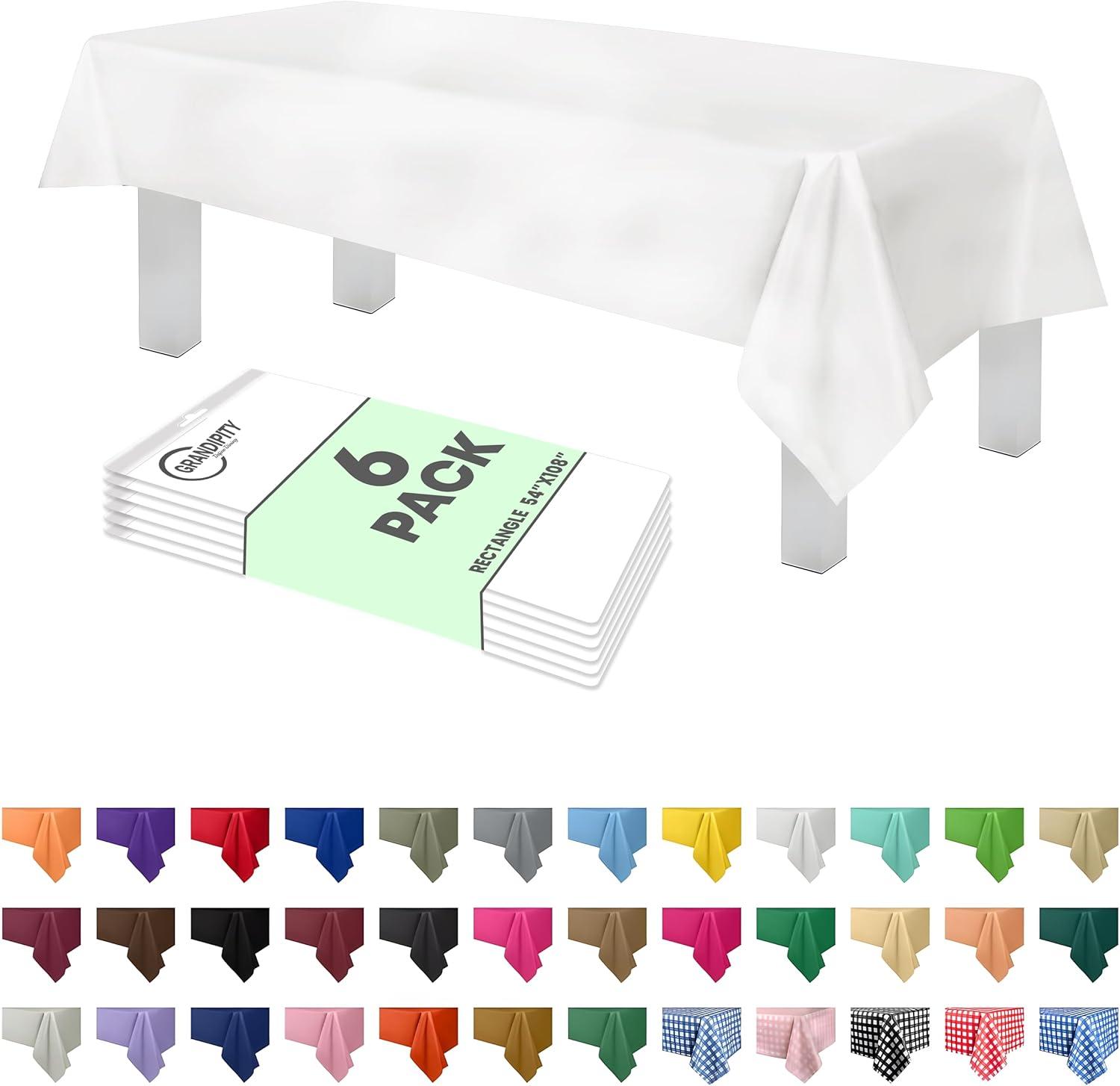 Grandipity Disposable Tablecloth (Set of 6)