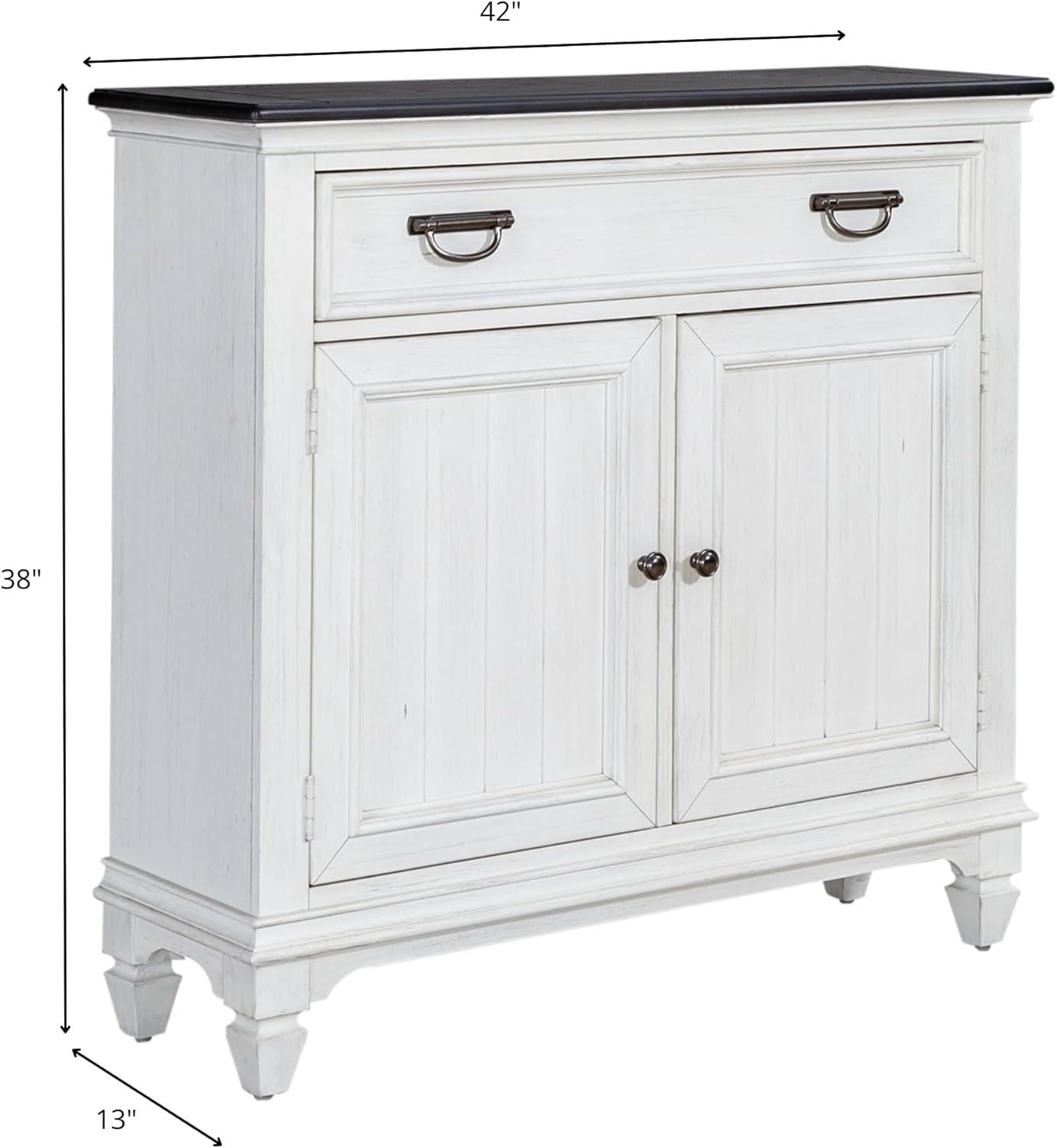 Liberty Furniture 42 Inch Accent Hall Console Cottage White