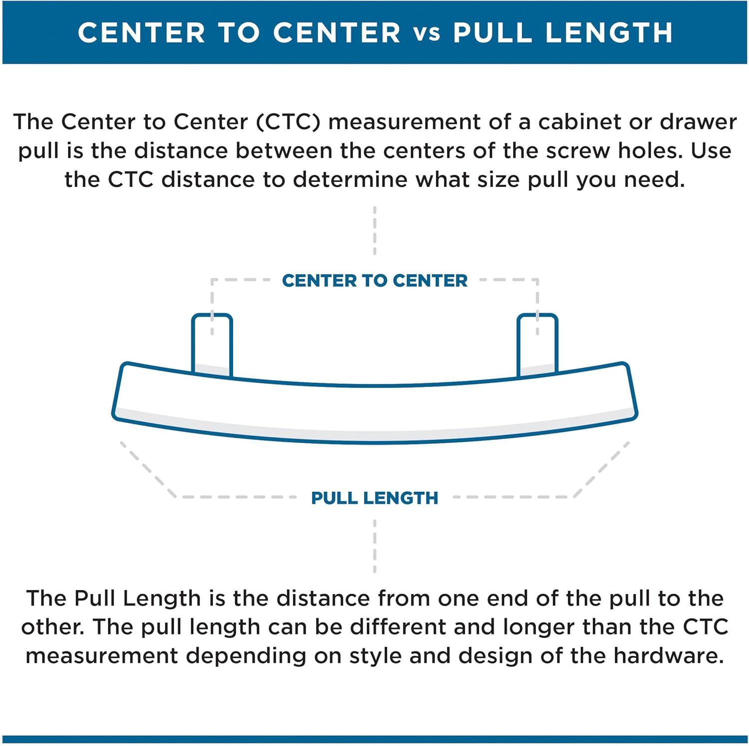 Pierce 4 in. Center Arch Pull Multipack